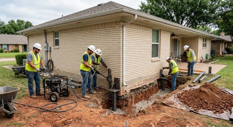Foundation Stabilizing in Stafford County, VA