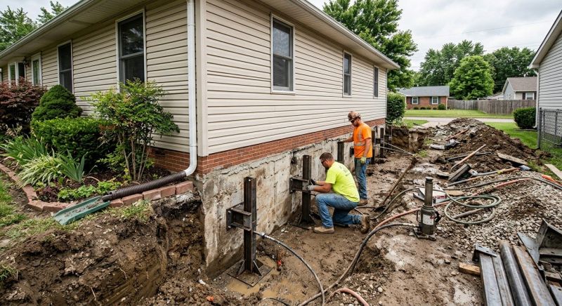 Foundation Stabilizing in Stafford County, VA