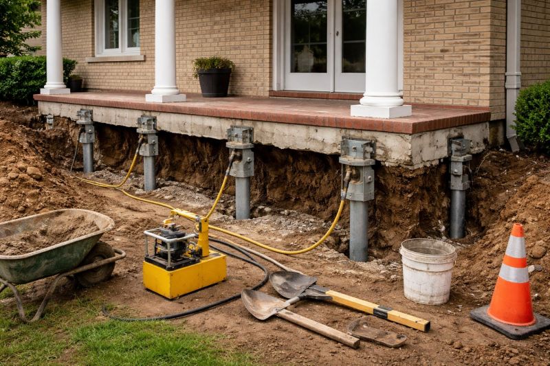 Foundation Stabilizing in Lorton, VA