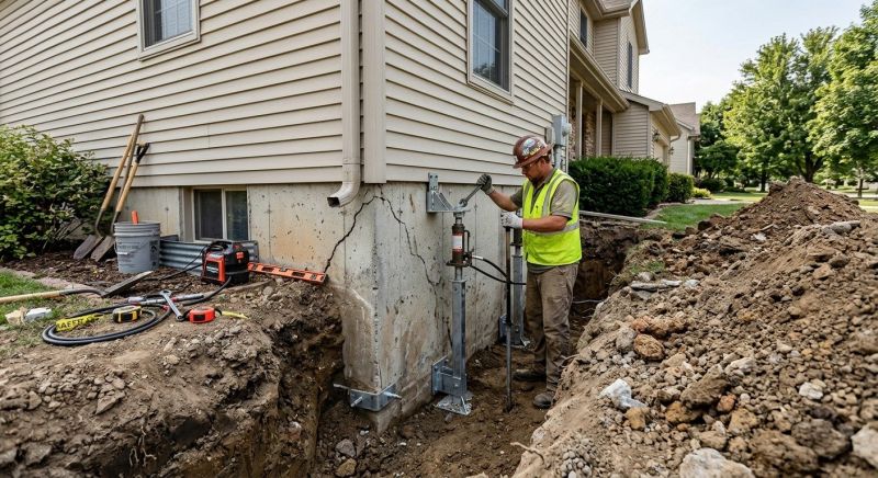 Foundation Stabilizing in Spotsylvania, VA