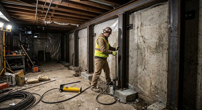 Foundation Stabilizing in Springfield, VA