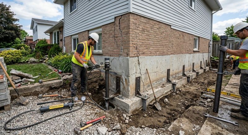 Foundation Stabilizing in Warrenton, VA