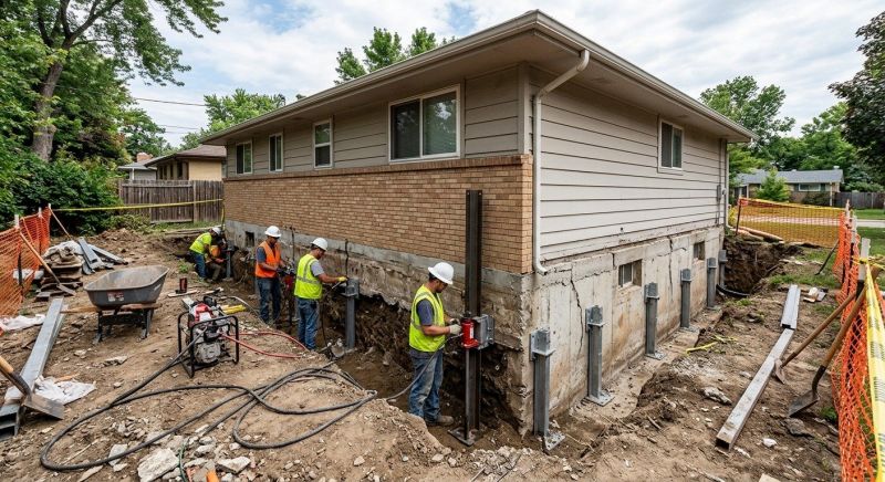 Foundation Strengthening in Stafford County, VA