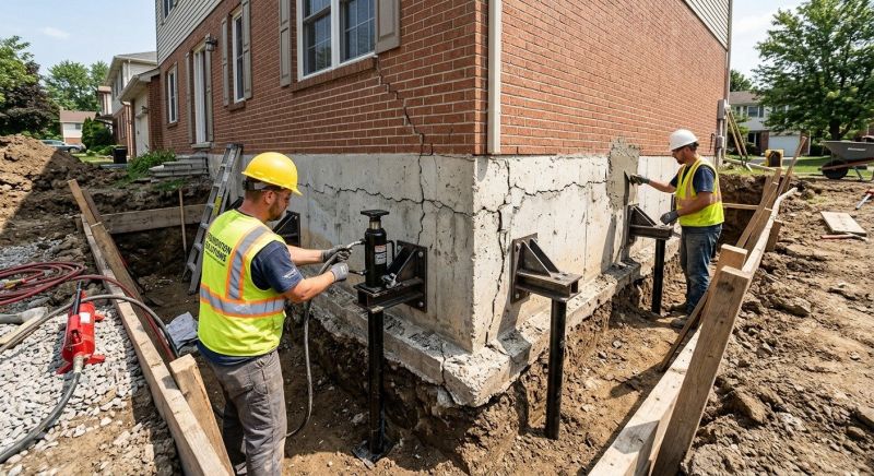 Foundation Structural Repair in Locust Grove, VA