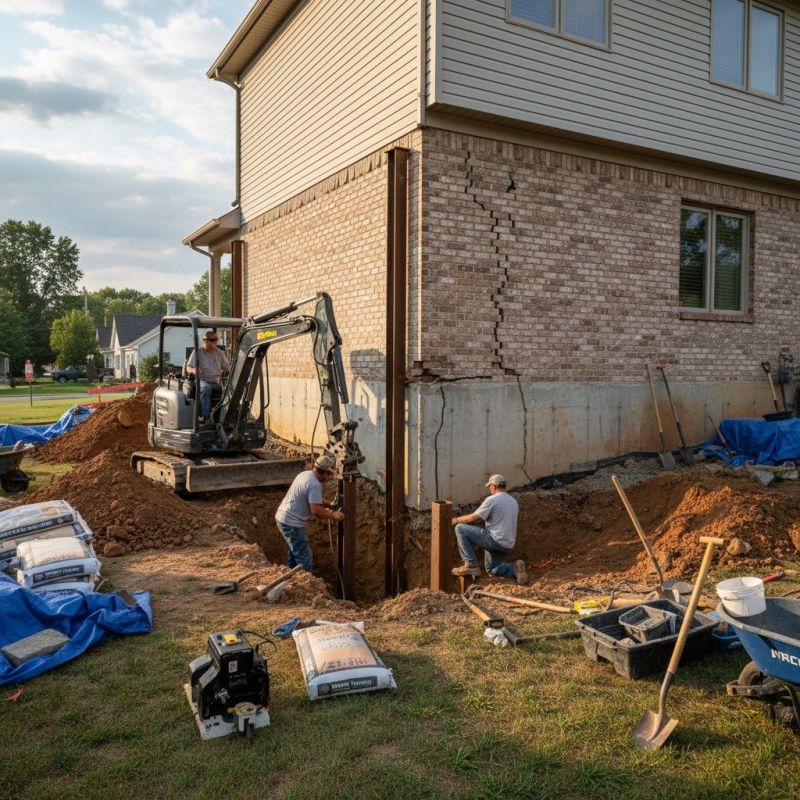Foundation Structural Repair in Manassas, VA