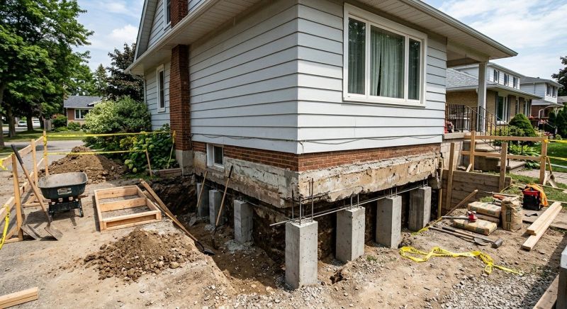 Foundation Underpinning in Stafford County, VA