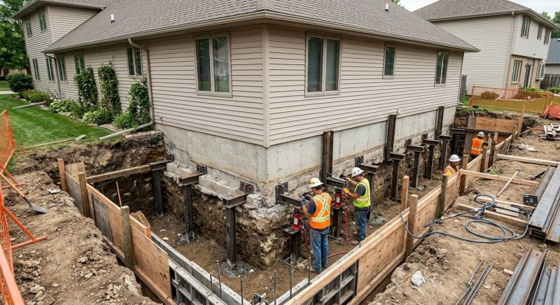 Foundation Underpinning in Stafford County, VA