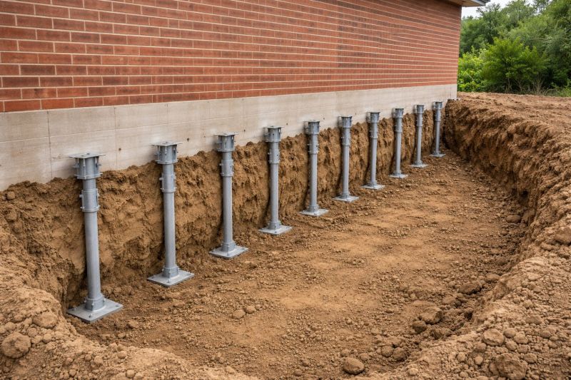 Helical Pile Installation in Stafford County, VA