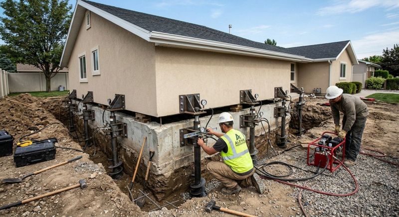 Home Foundation Leveling in Nokesville, VA