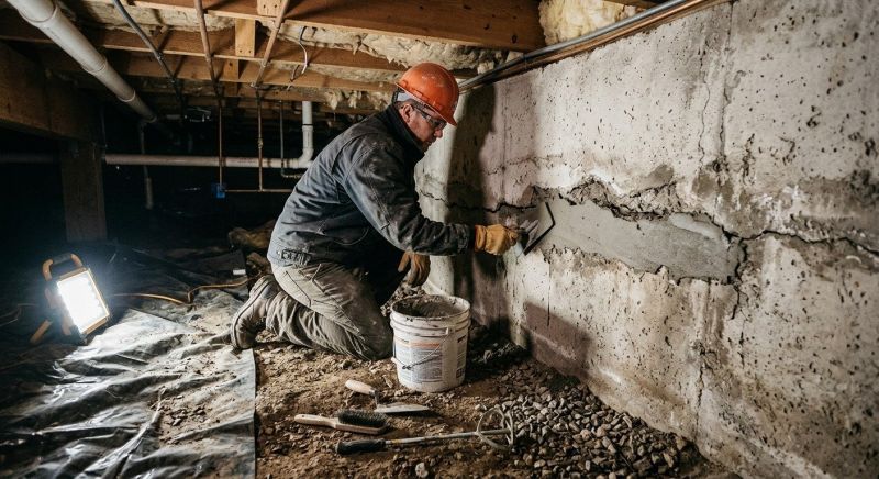 Leaking Foundation Repair in Stafford County, VA