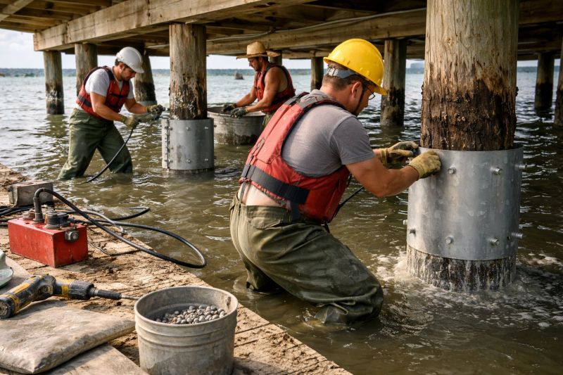 Piling Repair in Woodbridge, VA