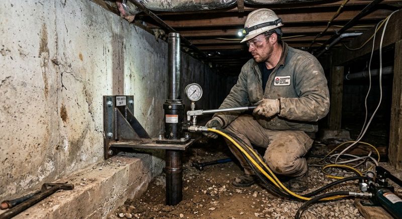 Settling Foundation Service in Springfield, VA