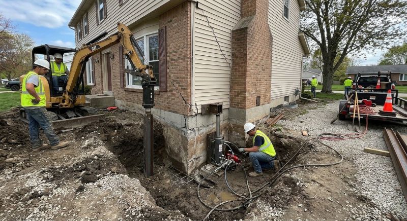 Sinking Foundation Repair in Bryans Road, MD