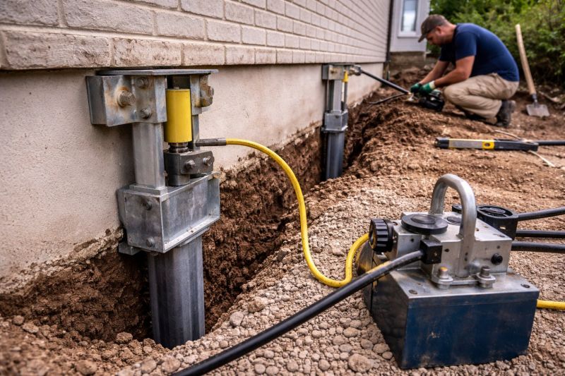 Sinking Foundation Repair in Dumfries, VA