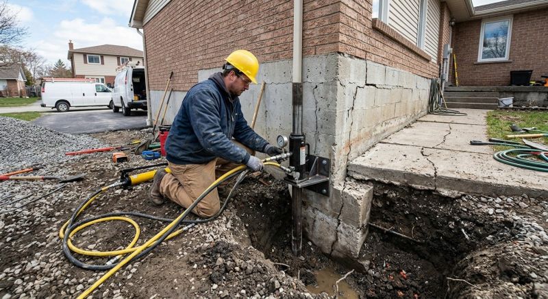 Sinking Foundation Repair in Indian Head, MD