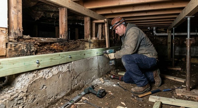 Sinking Foundation Repair in King George, VA