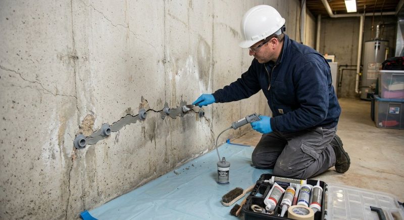 Structural Crack Repair in Stafford County, VA
