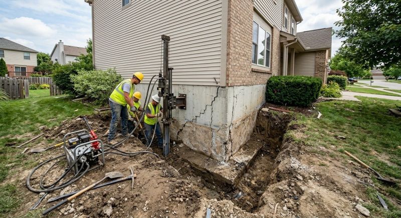 Structural Foundation Repair in Clifton, VA