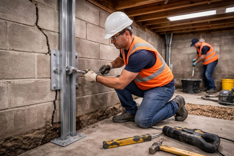 Structural Foundation Repair in Manassas, VA