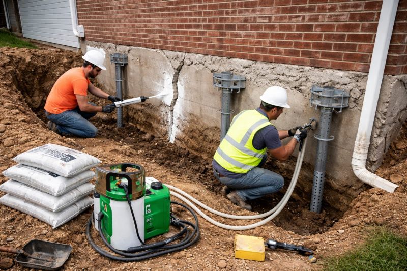 Structural Foundation Repair in Spotsylvania County, VA