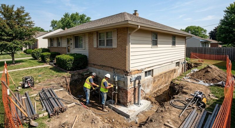 Structural Foundation Repair in Stafford, VA