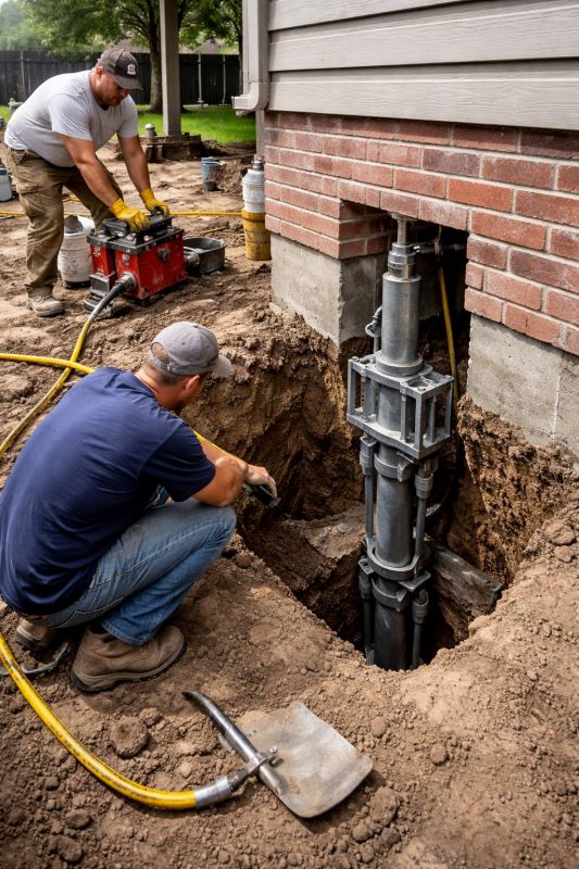 Structural Underpinning in Stafford County, VA