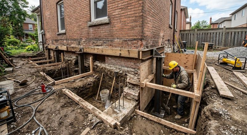 Underpinning Repair in Stafford County, VA